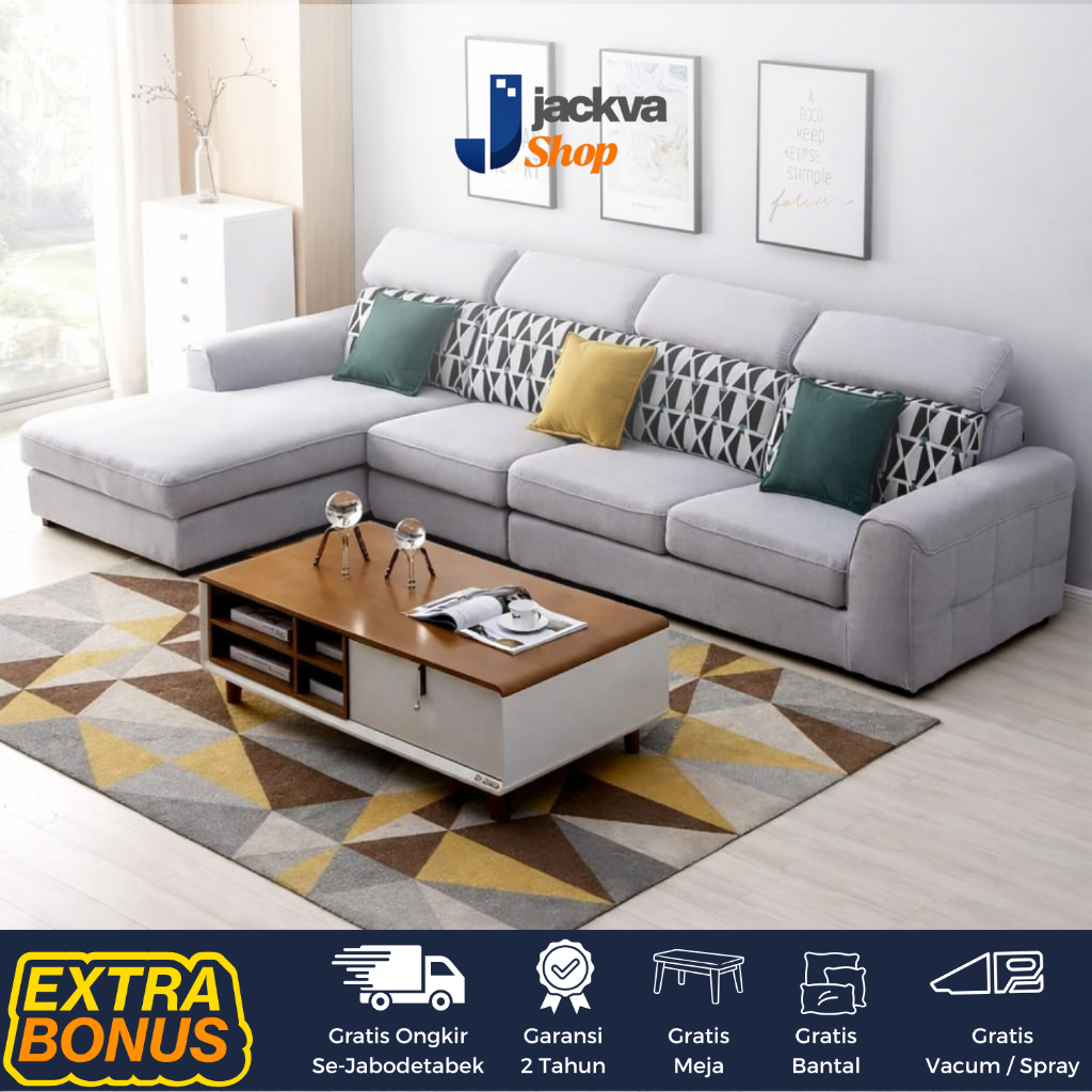Sofa Tamu Minimalis Kursi Tamu Sofa L Sudut Sofa Minimalis Modern