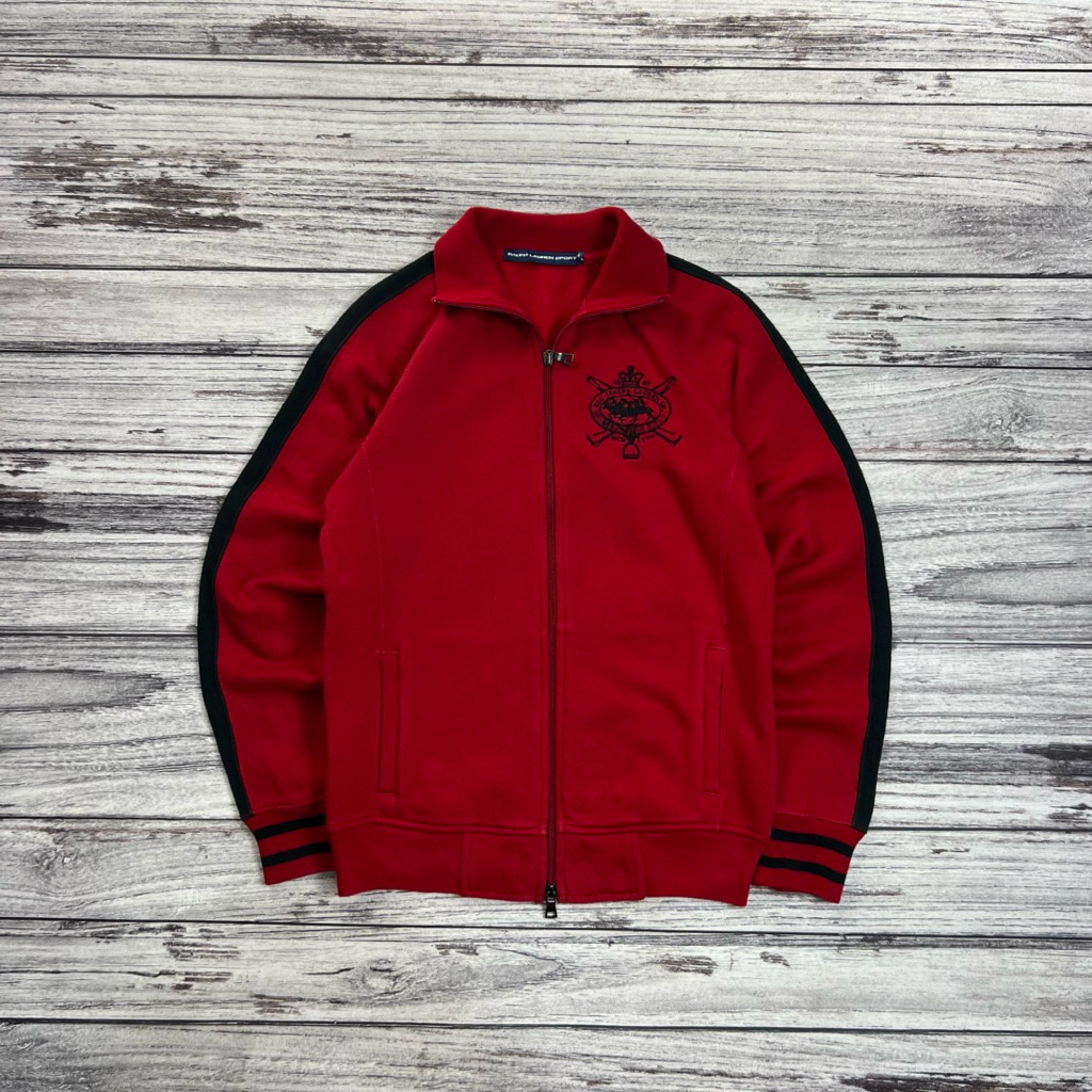 tracktop polo ralph Lauren jacket size S