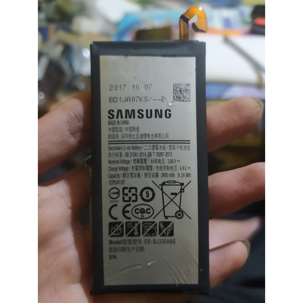 Baterai Samsung J3 Pro Original Cabutan