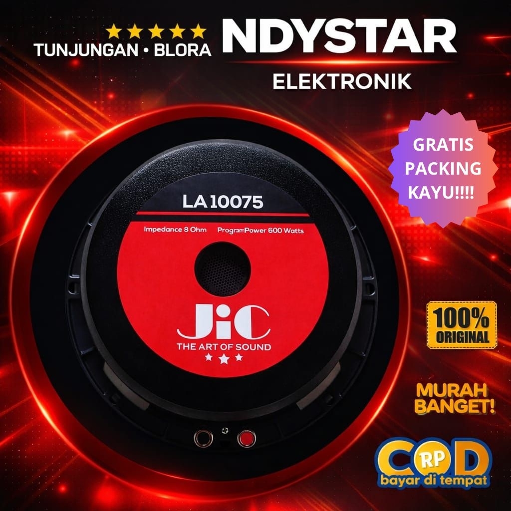 SPEAKER JIC LA 10075 - 10 INCH