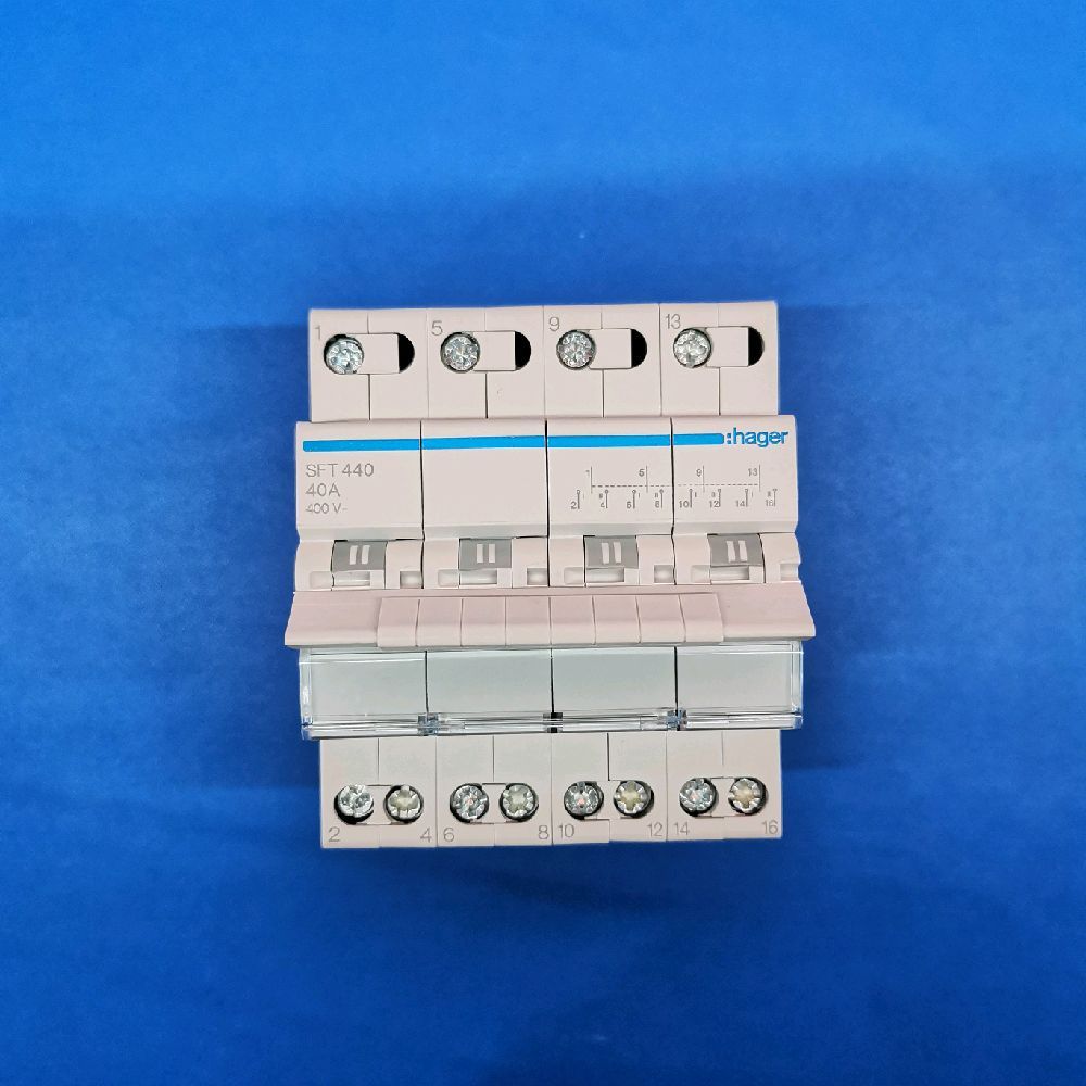 SFT440 MCB Handle COS OHM Saklar 40A Amper 4P Phase Hager
