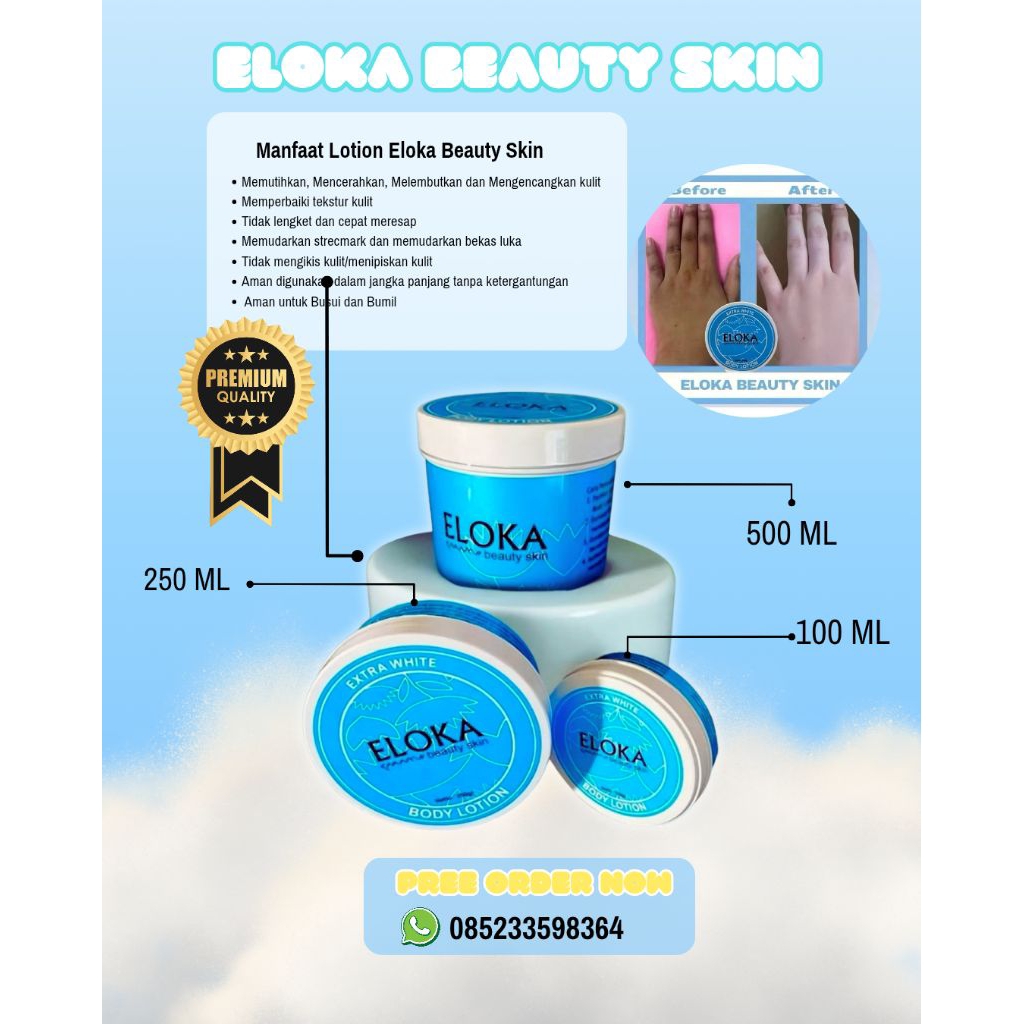 ELOKA Body Lotion/Body Lotion ELOKA/ELOKA Beauty Skin