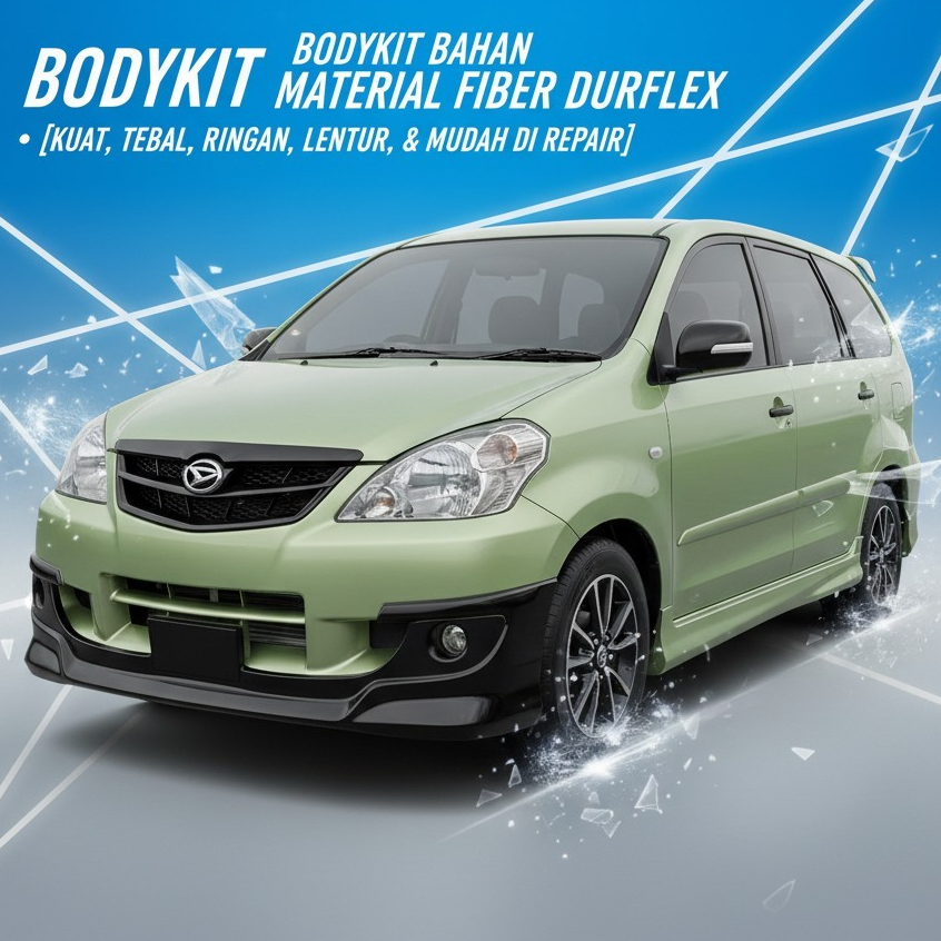 Bodykit Avanza Lama 2006-2011 Custom Bodykit Avansa Bodikit Avanza Fiber Duraflek