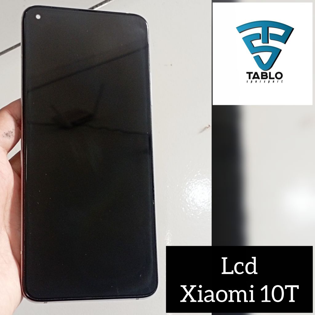 Lcd plus frame Xiaomi 10T ori copotan hp minus tompel