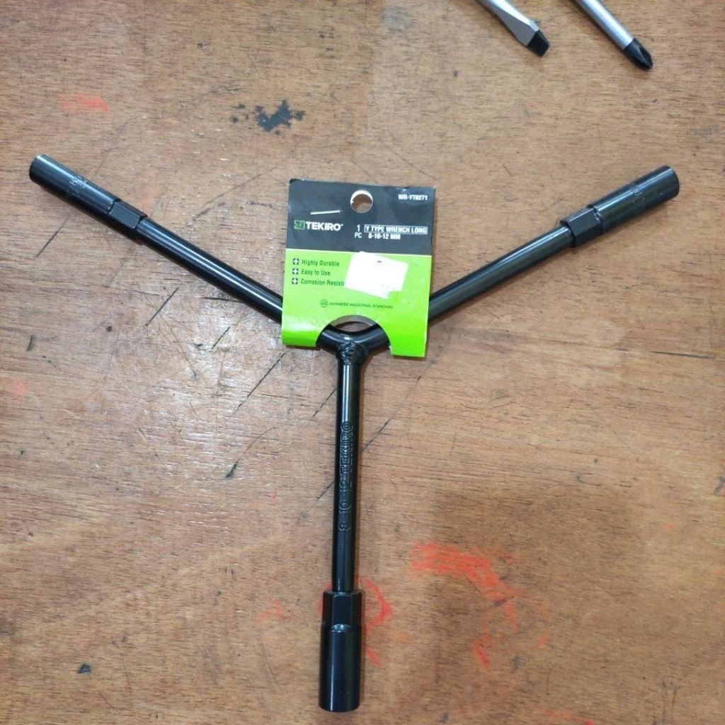 kunci y tekiro 8-10-12 / kunci cabang y tekiro 8/10/12 ( panjang)