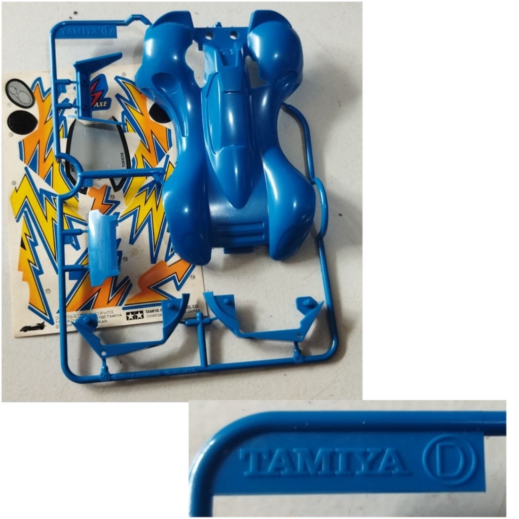 Tamiya body spin axe original classic