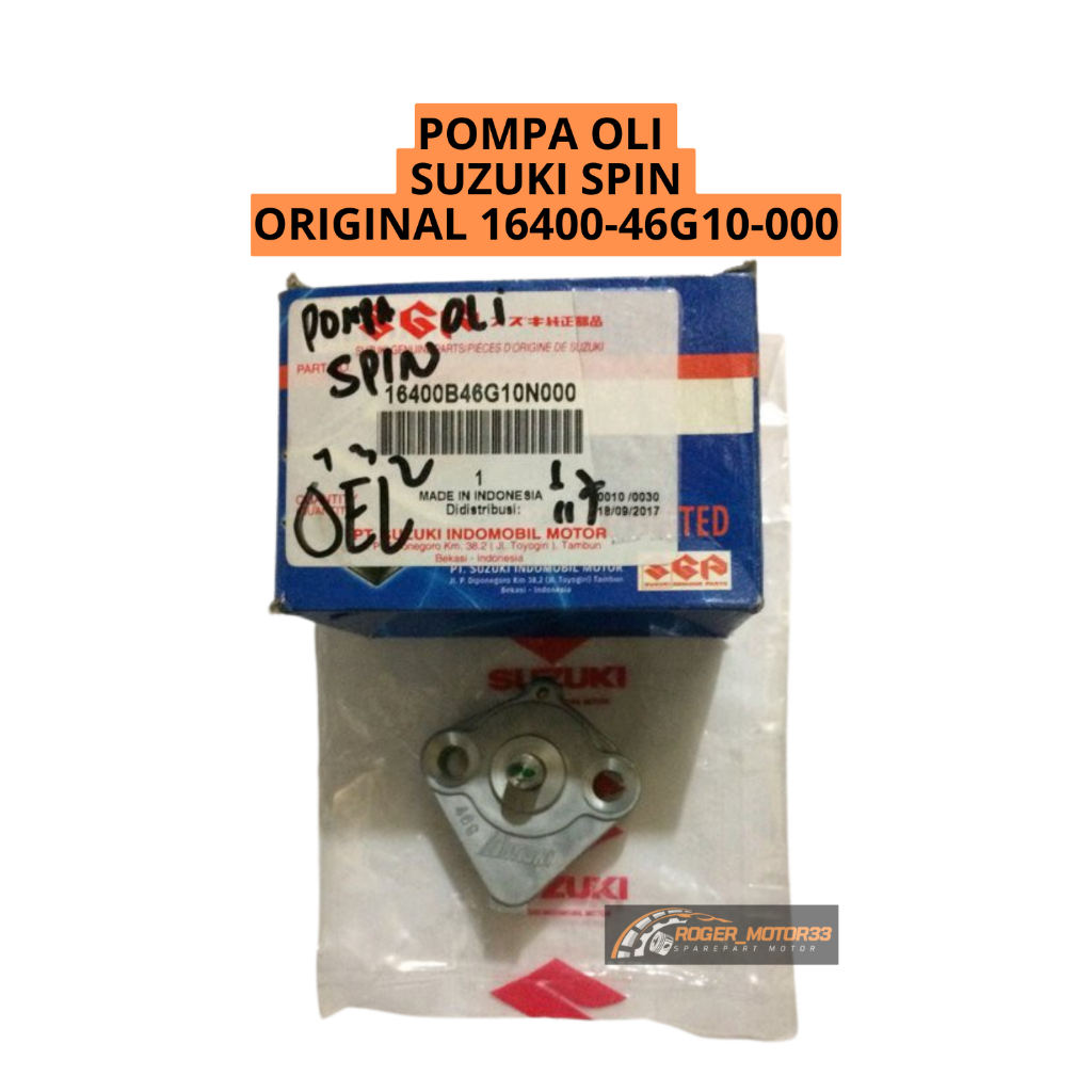 POMPA OLI OIL PUMP SUZUKI SPIN ORIGINAL SGP 16400-46G10-000