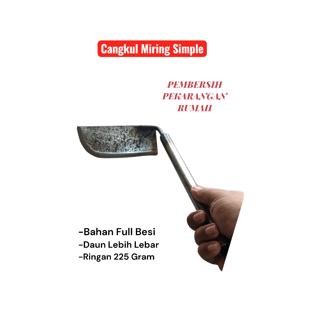 Cangkul miring untuk membersihkan halama rumah. bisa cod
