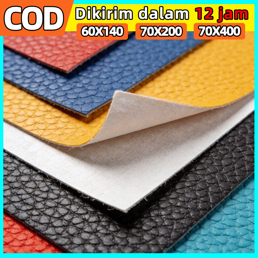 Tempel Kulit Serbaguna - Perbaiki Kursi Sofa Robek & Tas Lecet - Stiker Perekat Kuat - Tidak Berbeka