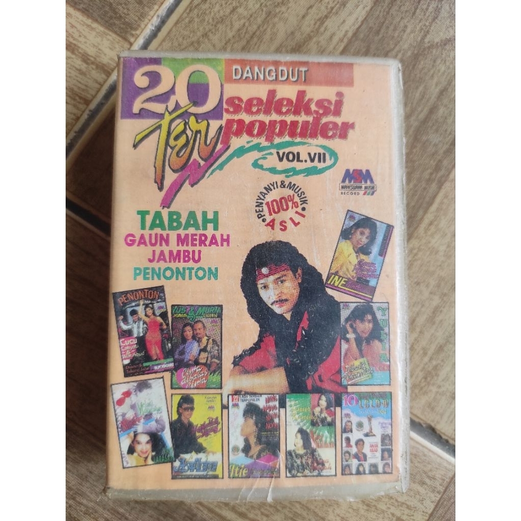 kaset pita 20 dangdut terseleksi, terpopuler vol. 7