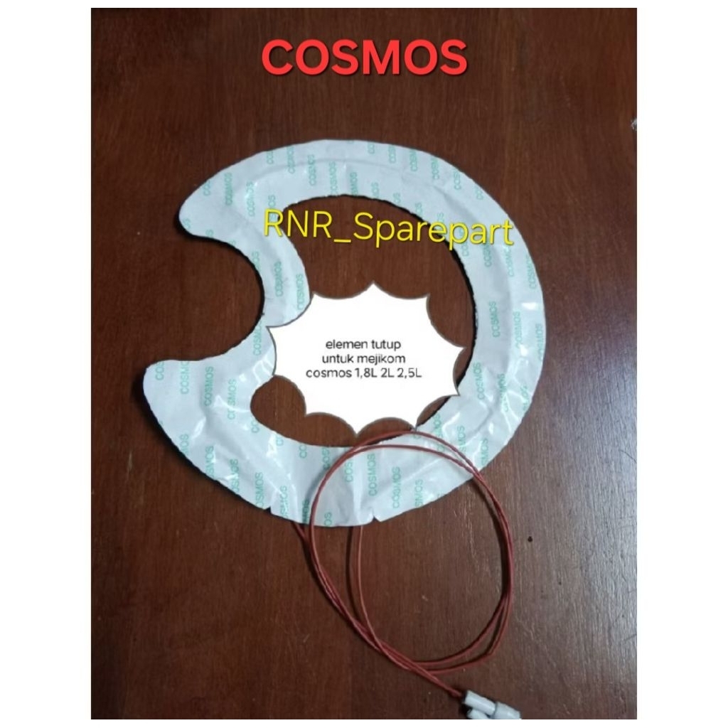 Element Tutup Mejikom Cosmos untuk 1.8L, 2L, 5L Model Babit