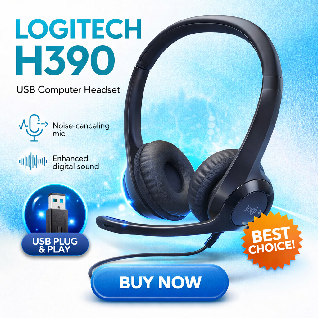 Logitech Headset H390 USB