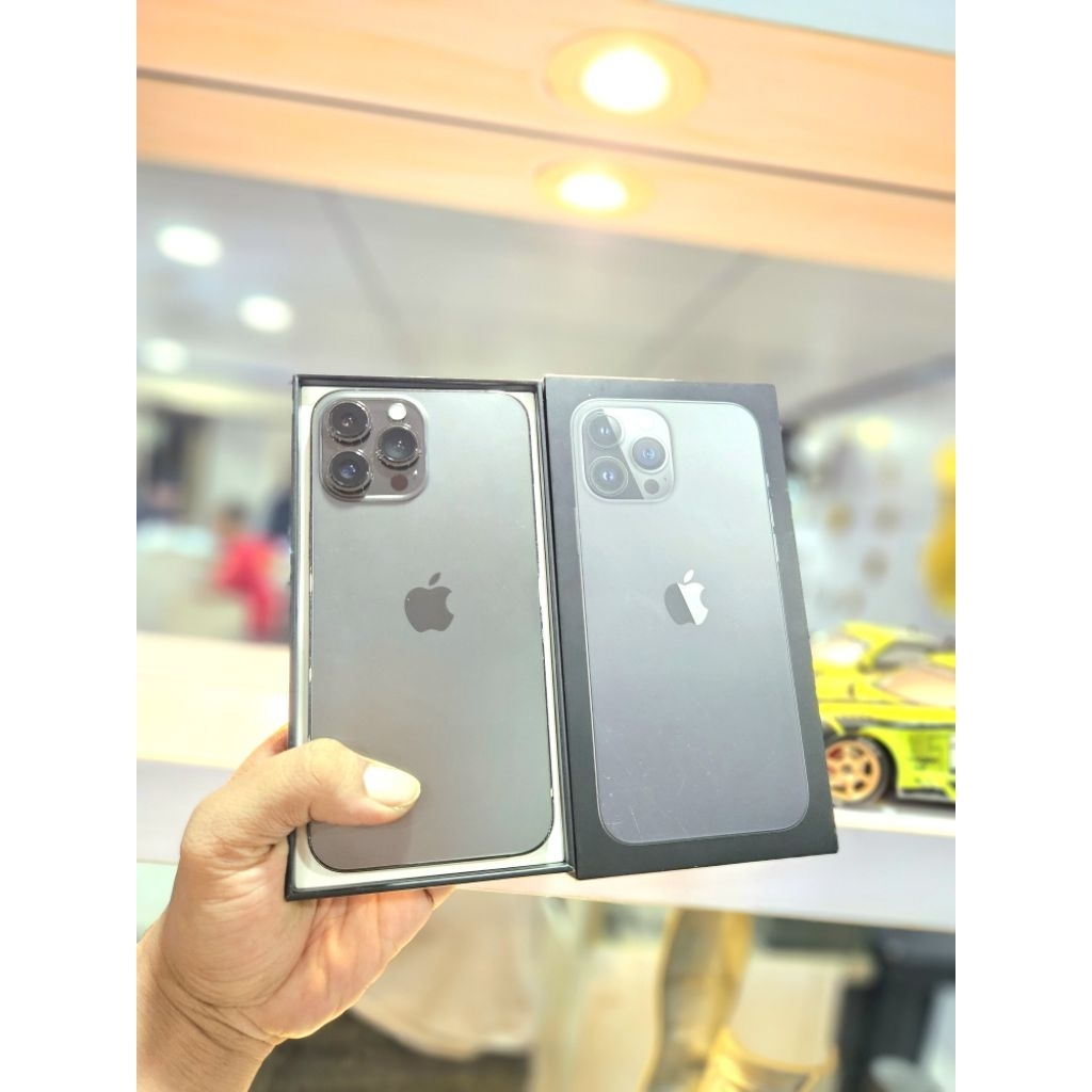 iphone 13 promax 128 ibox like new black like new
