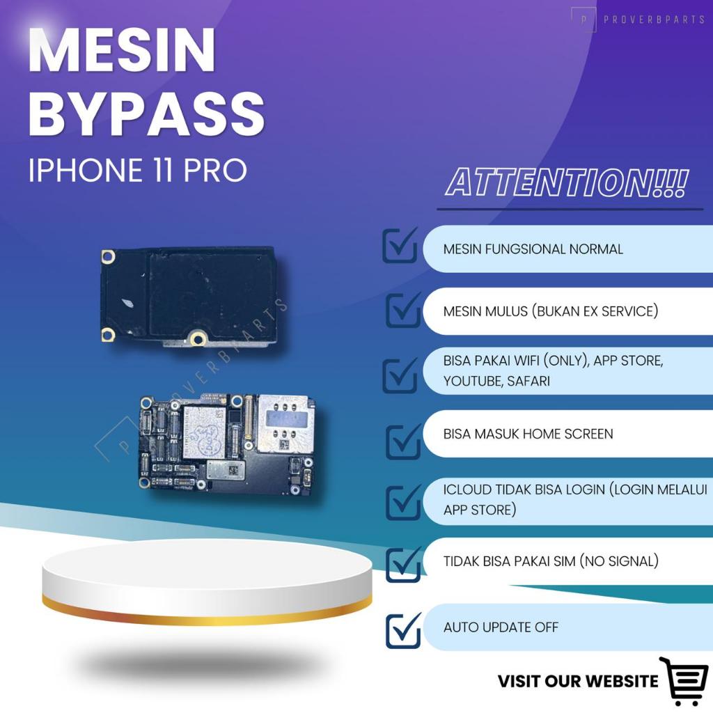 MESIN BYPASS IPHONE 11 PRO