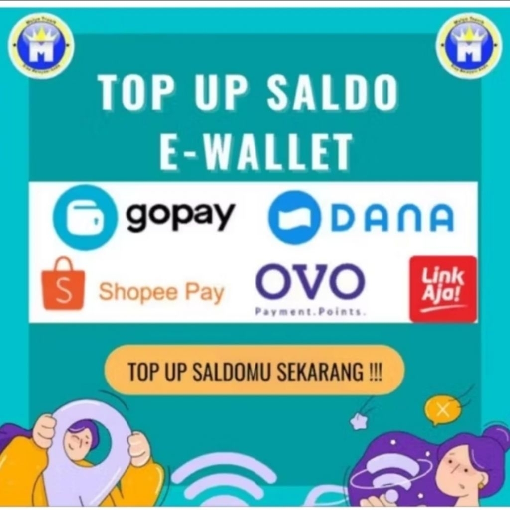 DANA Digital Top Up & Isi Saldo Dompet Elektronik 24 jam