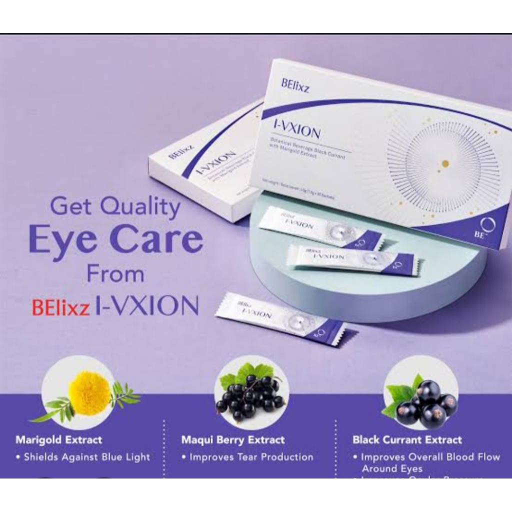Ivxion Belixz Ekstrak Marigold Vitamin Mata 30 Sachet