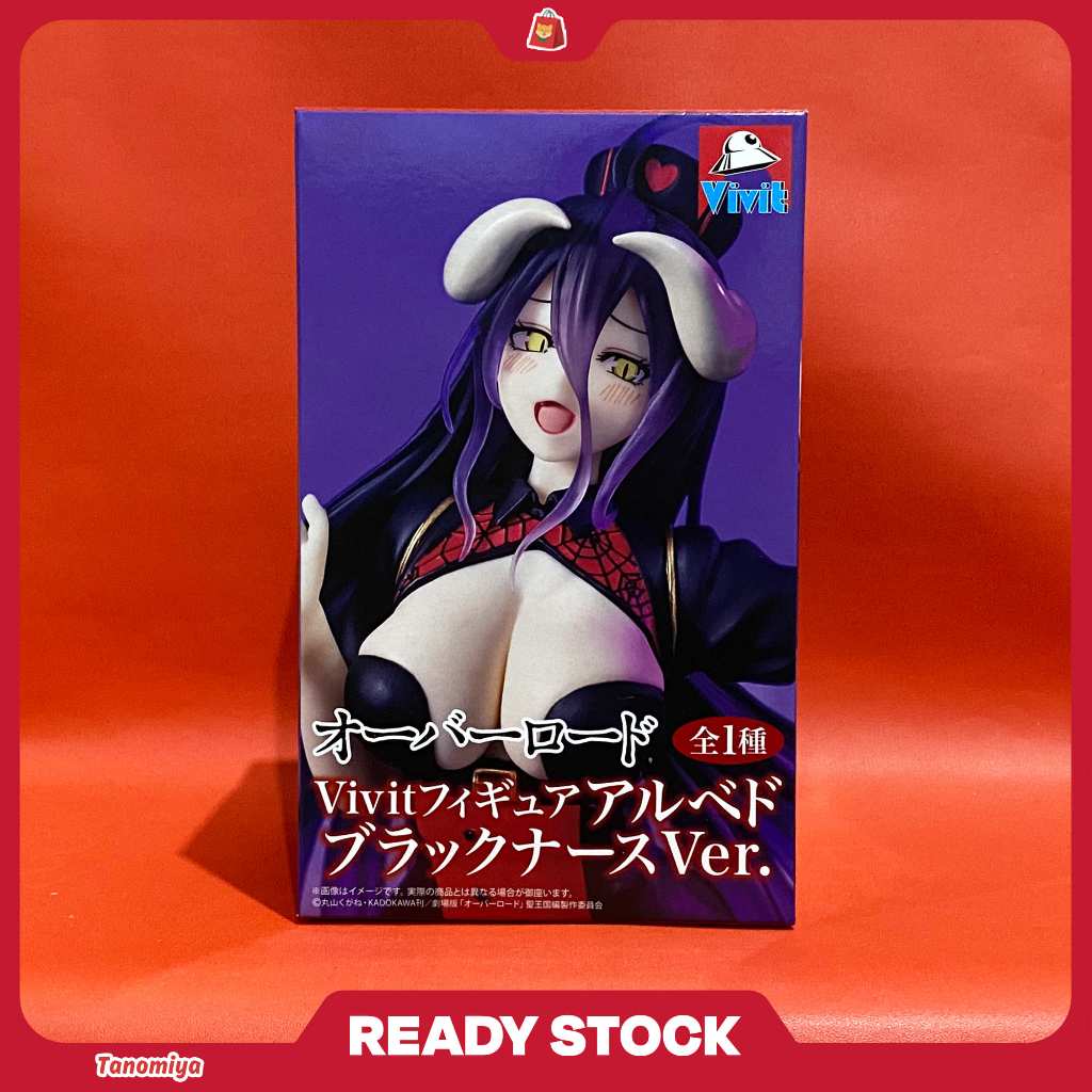 Vivit Figure Albedo Black Nurse Ver. - Overlord