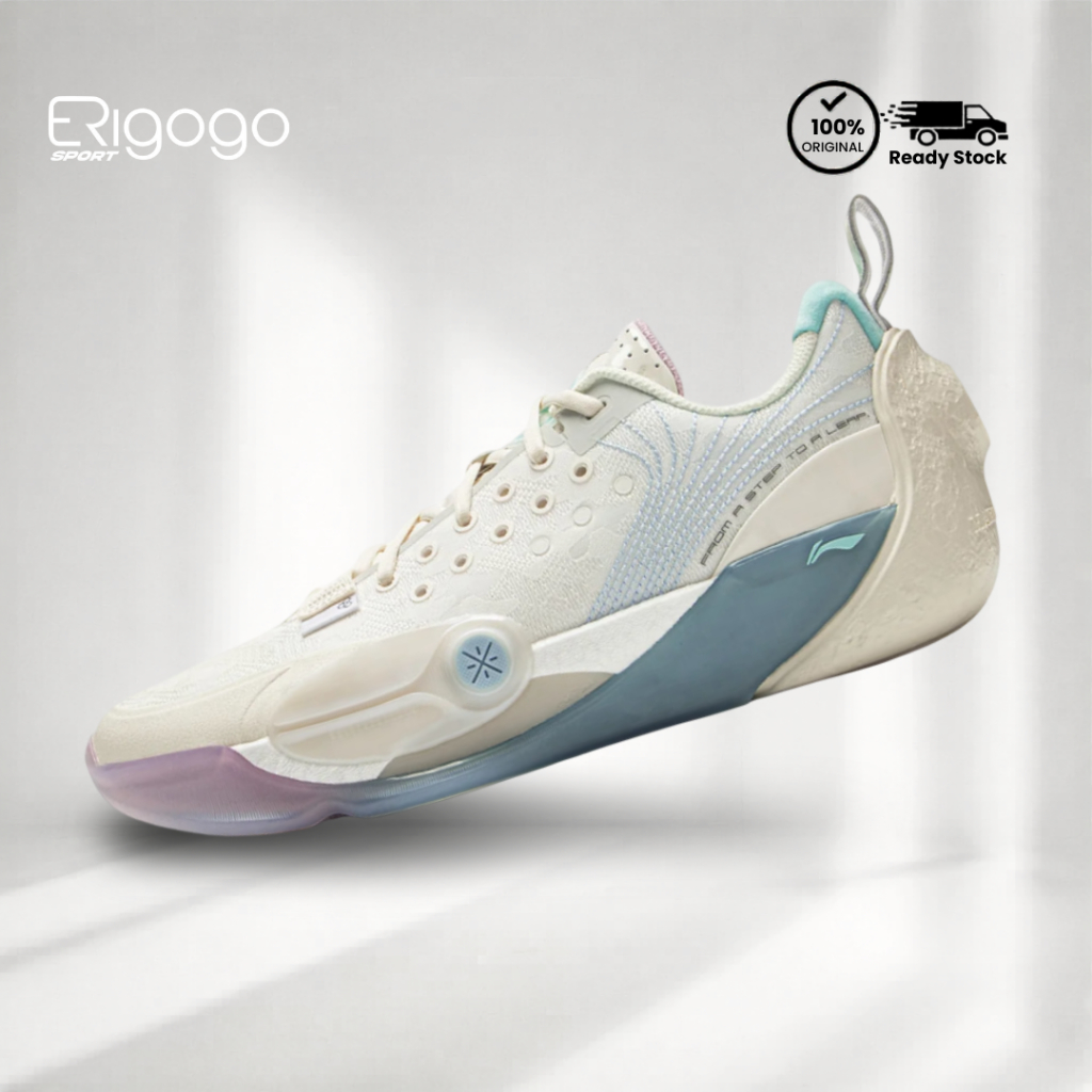 Sepatu Basketball Li-Ning Way of Wade All City 13 Cotton Candy