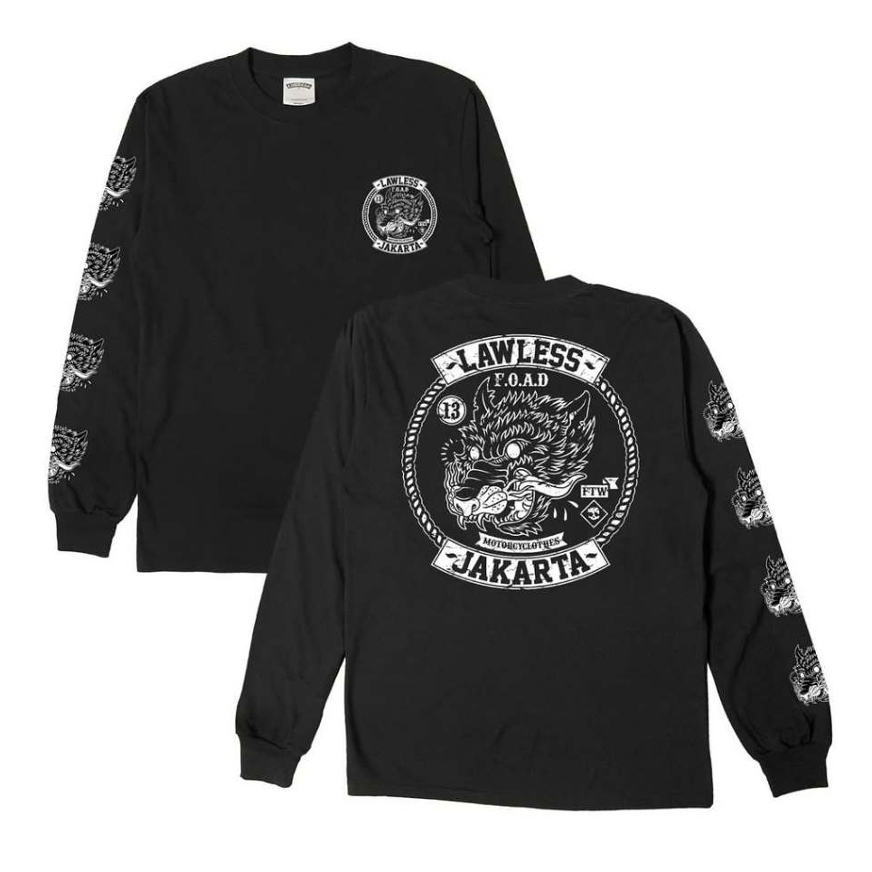 Longsleeve LAWLESS JAKARTA - F.O.A.D.  FOAD | Lawless Jakarta Official