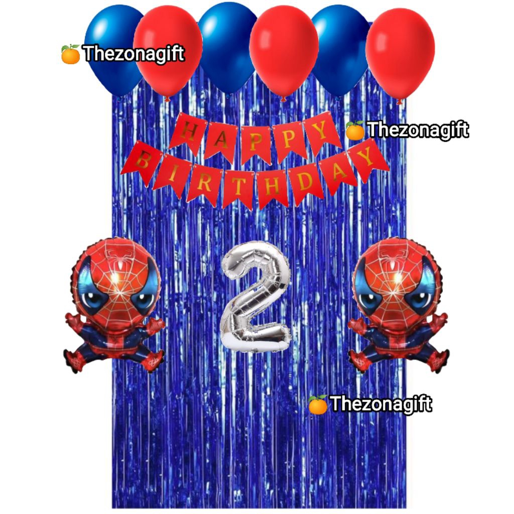 PAKET BALON DEKORASI ULANG TAHUN || PAKET DEKORASI ULANG TAHUN ANAK || SET DEKORASI ULANG TAHUN ||PA