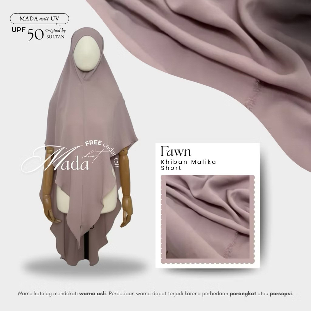 Khiban mada warna fawn bonavista short