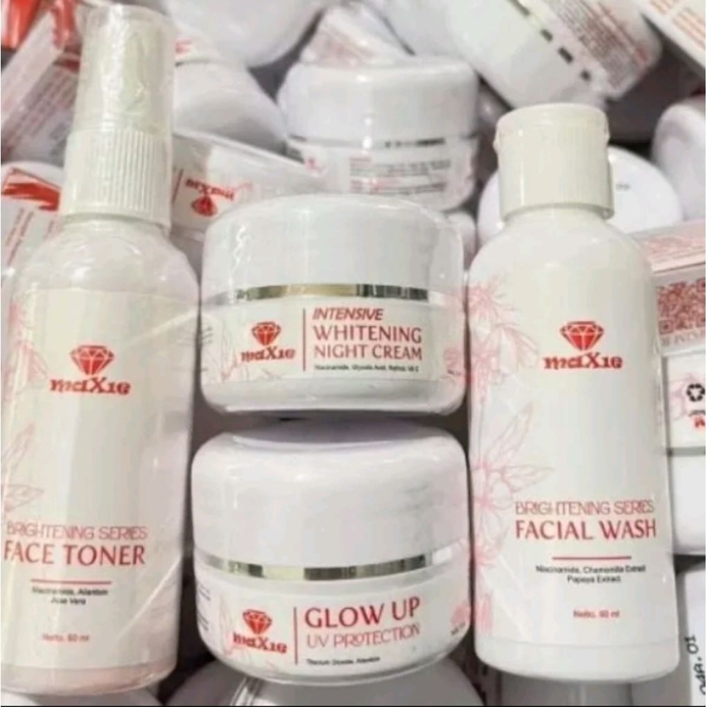 MAXIE SKINCARE KEMASAN BARU BPOM ORIGINAL 100% MAXIE GLOW