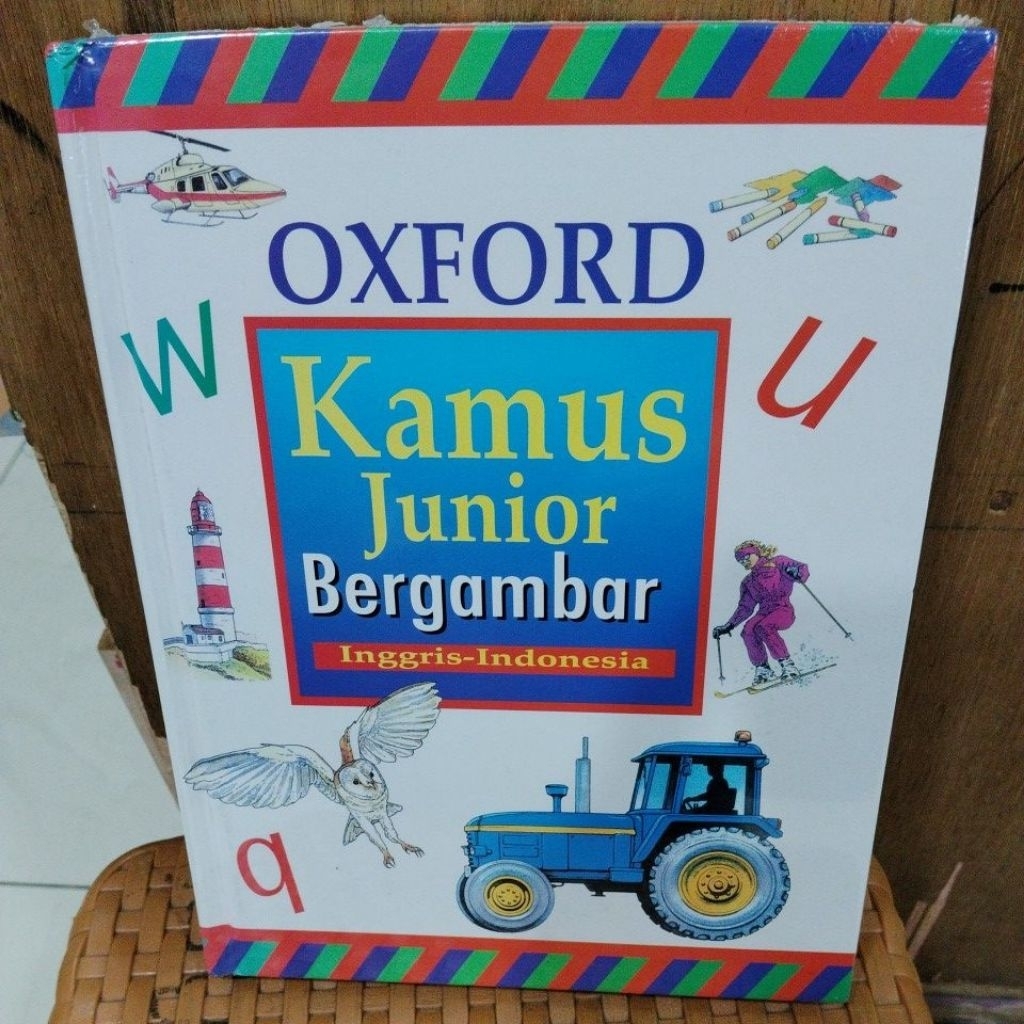 BUKU BARU ORIGINAL SEGEL OXFORD KAMUS JUNIOR BERGAMBAR)INGGRIS-INDONESIA(ERLANGGA