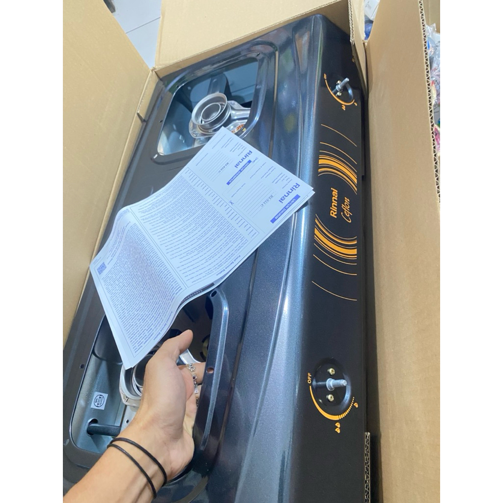 Kompor 2 Tungku Kompor Rinnai RI 522 C Kompor Ceflon 2 Tungku Kompor Teflon Rinnai Kompor Selang Reg