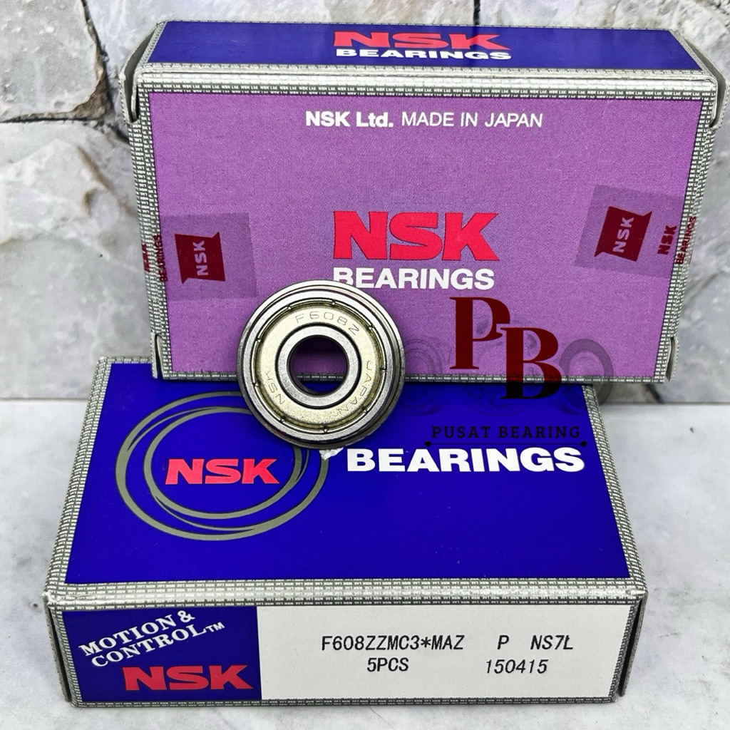 BEARING F608 ZZ F608ZZ NSK (8x22x7)