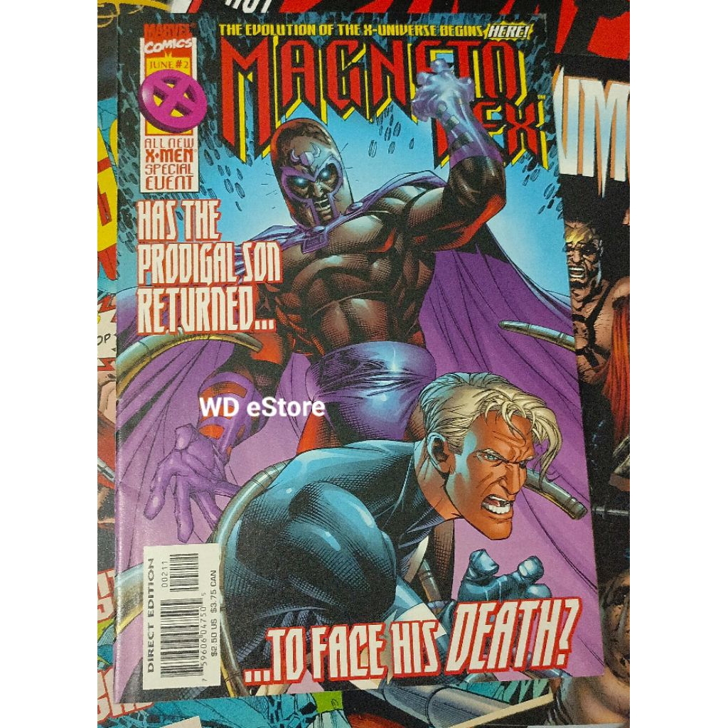 1999 US Comic Marvel X-Men Special Event Magneto Rex Jun #2