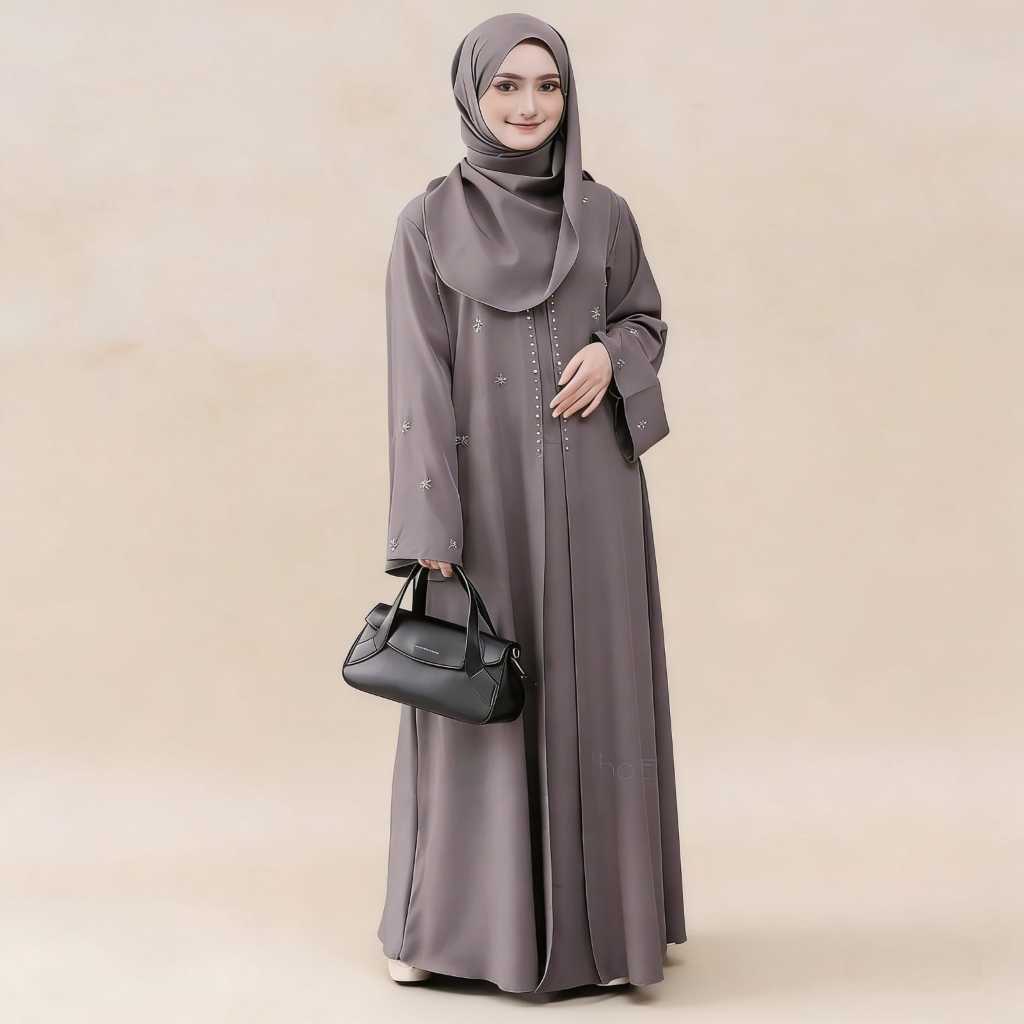 Gamis Abaya Signature By Mecca Ceruty Mix Payet Gamis Abaya Turkey Terbaru Dan Kekinian Gamis Mewah 
