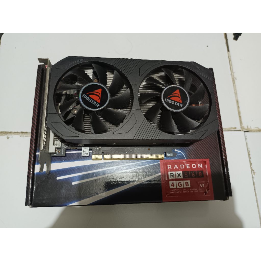 Rx 560 4gb fullset like new