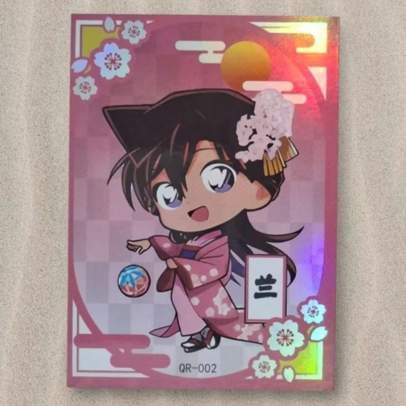 Kartu CCG Detektif Conan Ran Mouri QR 002