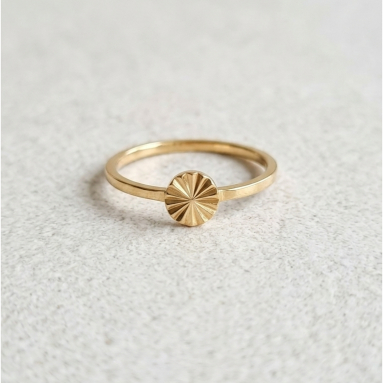 Twinkle Box - Flat Flower Ring | Cincin Bunga | Cincin Titanium