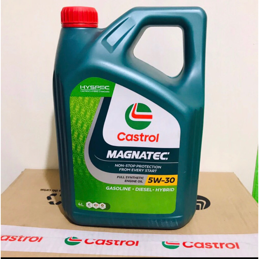 oli castrol magnatec 5w 30 4L / gratis filter oli