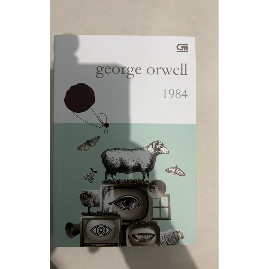 PRELOVED novel 1984 by george orwell (b.indo)