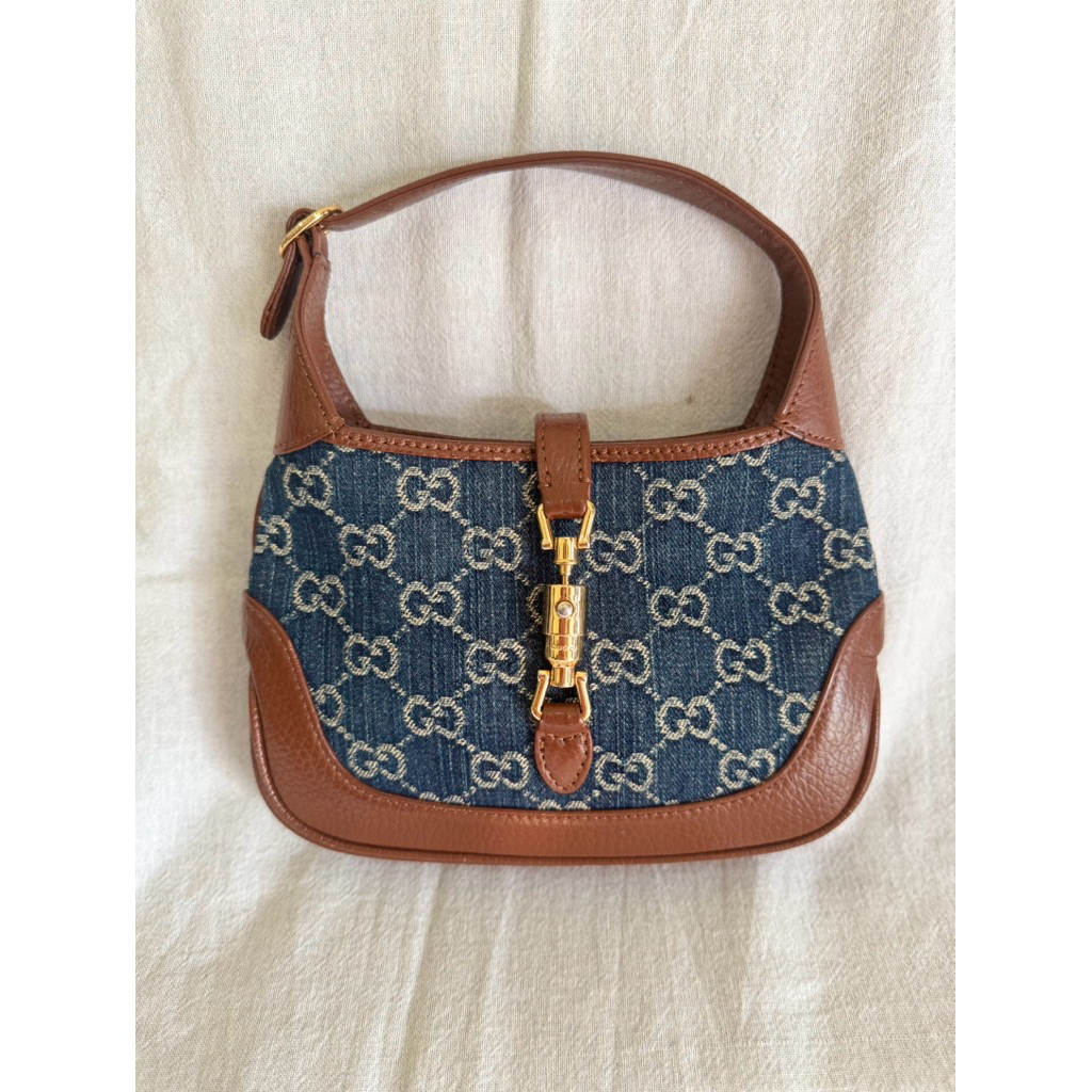 TAS G JACKIE 1961 MINI DENIM PL