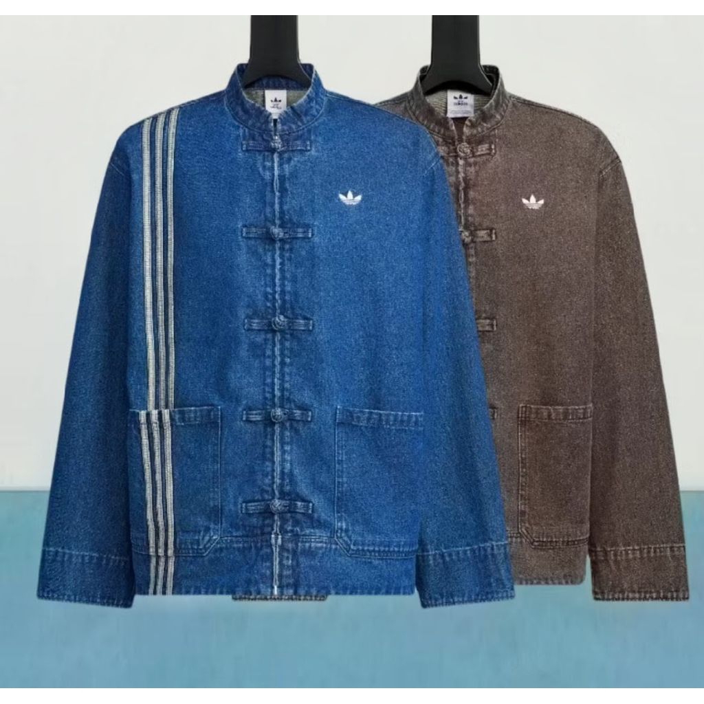 {ready stok} denim Adidas New Year CTT 3.0 denim jaket