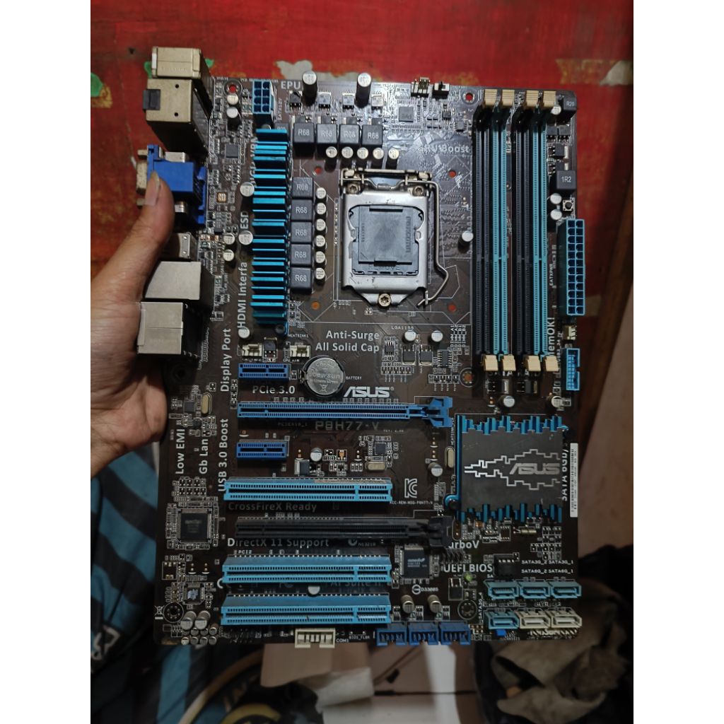 motherboard P8H77-V LGA 1155 gen 3 bukan h61
