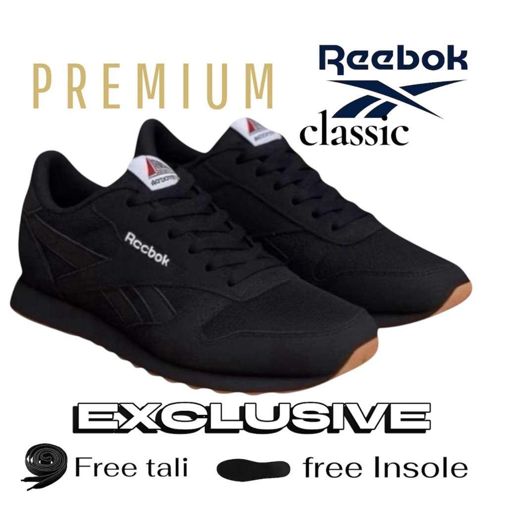 (BISA COD)sepatu snikers pria wanita Reebok classic premium,sepatu runing,joging,casual berkualitas 