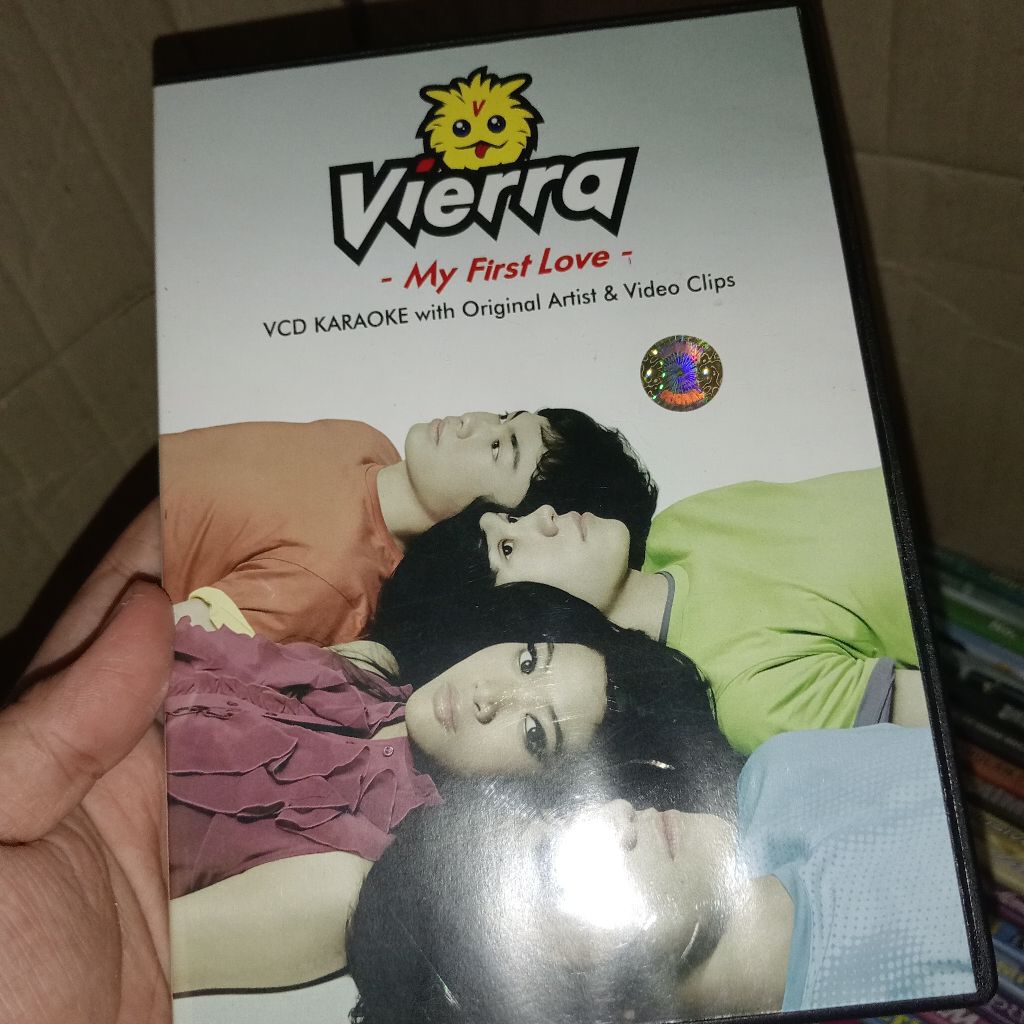 VCD Karaoke Vierra - My First Love (Kemasan Box)
