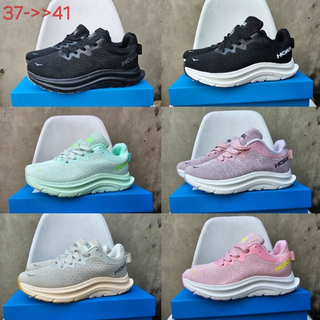 Sepatu Lari Wanita HOKA RUNNING IMPORT