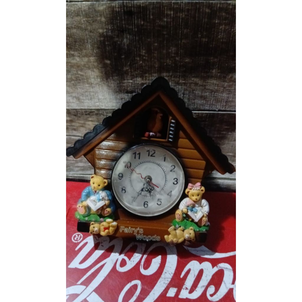 jam dinding 195rb jadul antik kuno lawas vintage display normal