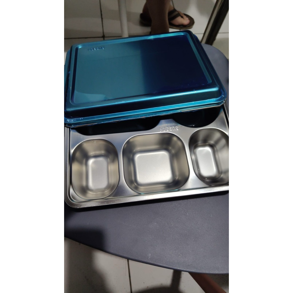 COD FOOD TRAY bahan stainless steel