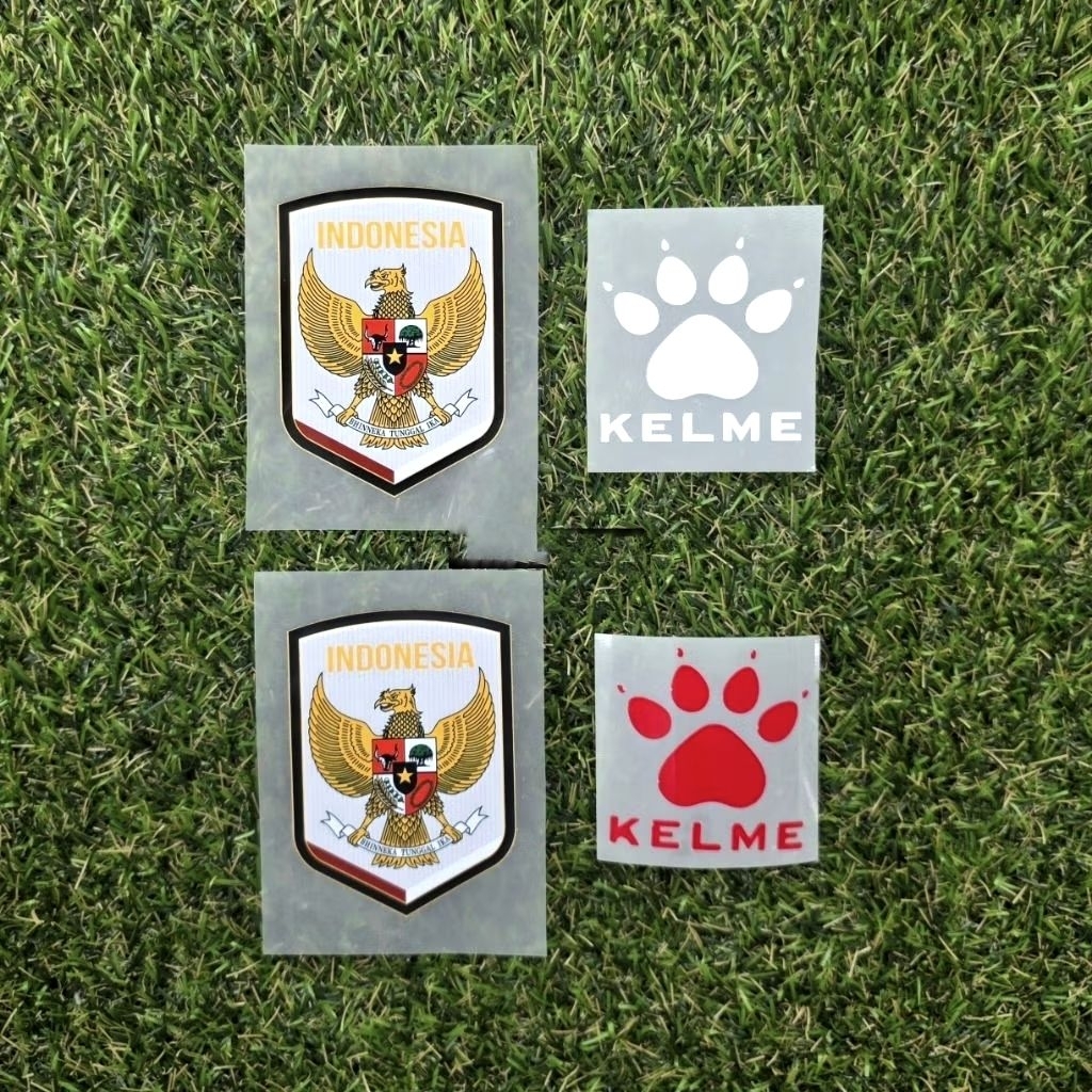 Logo Patch Timnas Indonesia 2026 Terbaru PAKET LENGKAP + logo Apparel FULL HD Kuat | Sablon Logo Tim