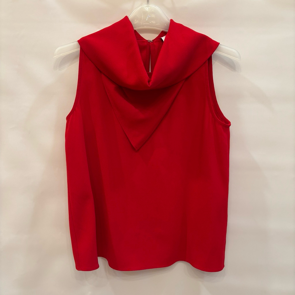 [PRELOVED] Atasan Blouse Merah Calvin Klein