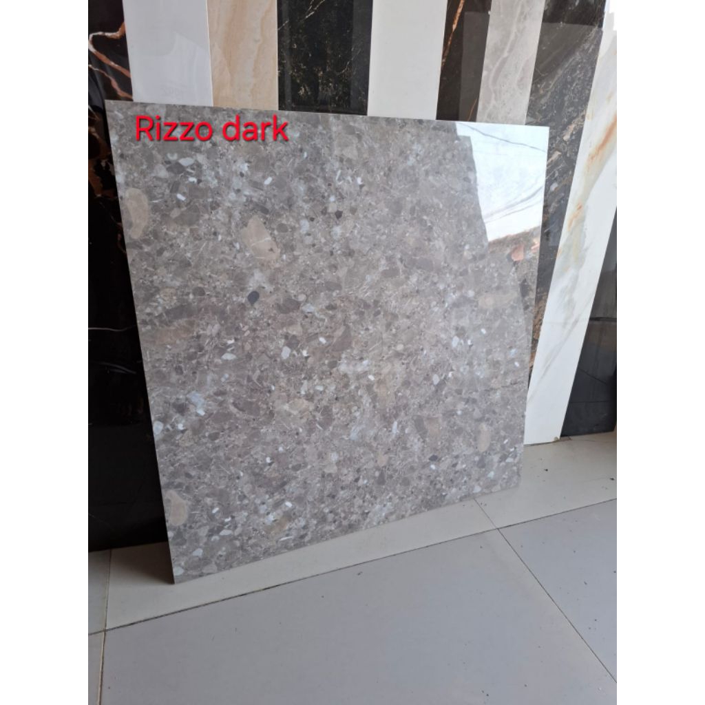 indogress Granite Rizzo drak 60x60 glosy
