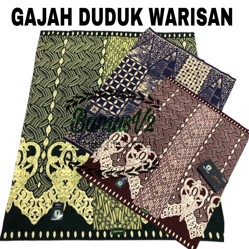 SARUNG GAJAH DUDUK WARISAN
