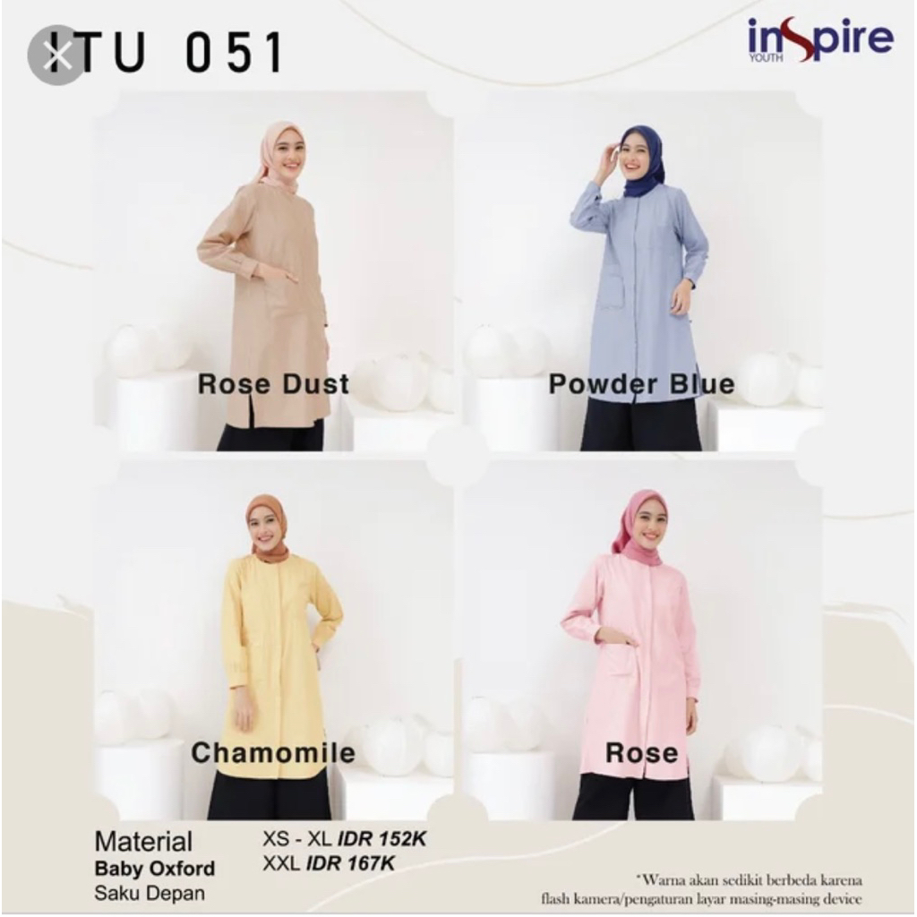 ITU 051 Tunik atasan Nibras