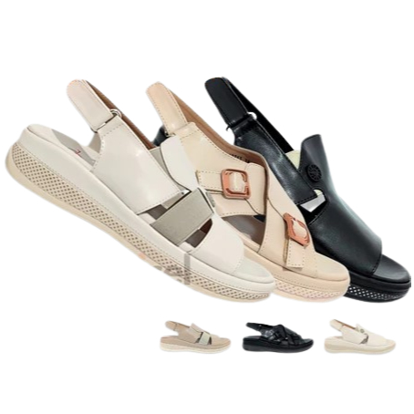 DONATELLO OI sandal gunung tali vecro sol tebal terbaru  casual wanita perempuan Original